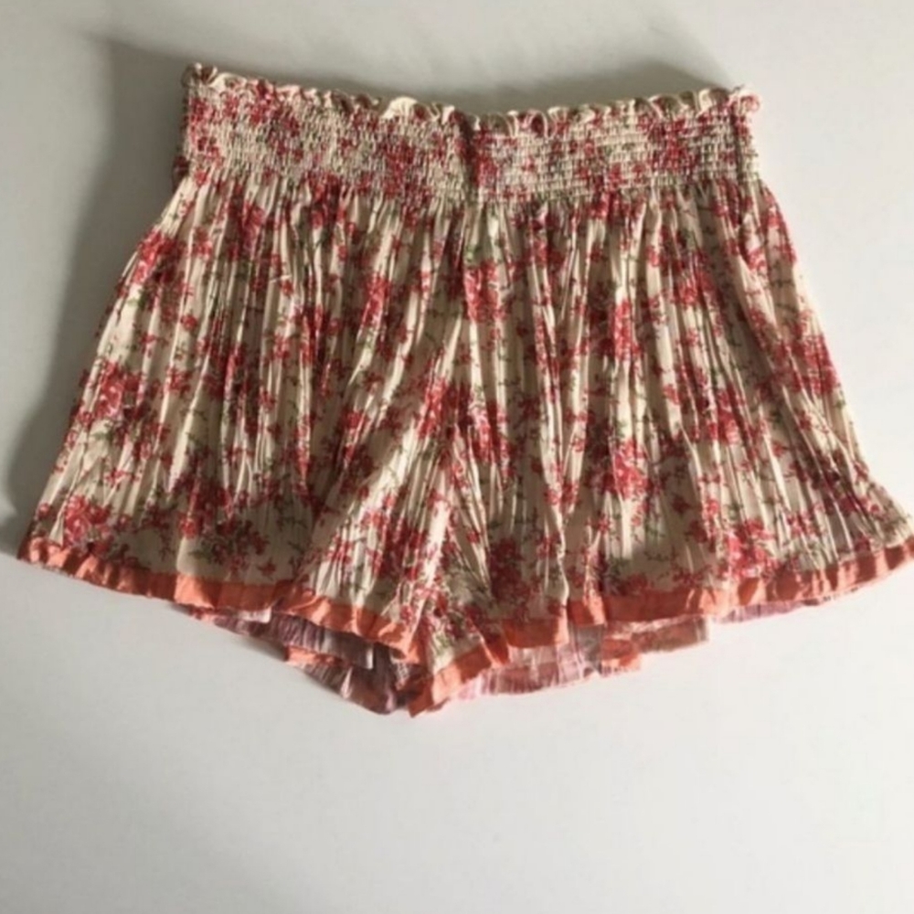 Free People Intimately Smock Waist Shorts Small